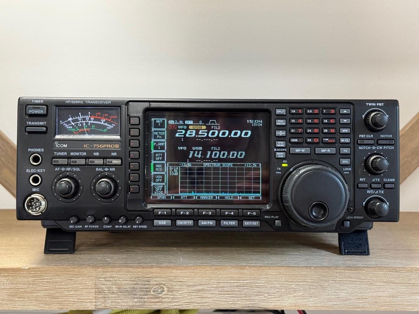 Second Hand Icom IC-756PROIII HF/50MHz Transceiver – High