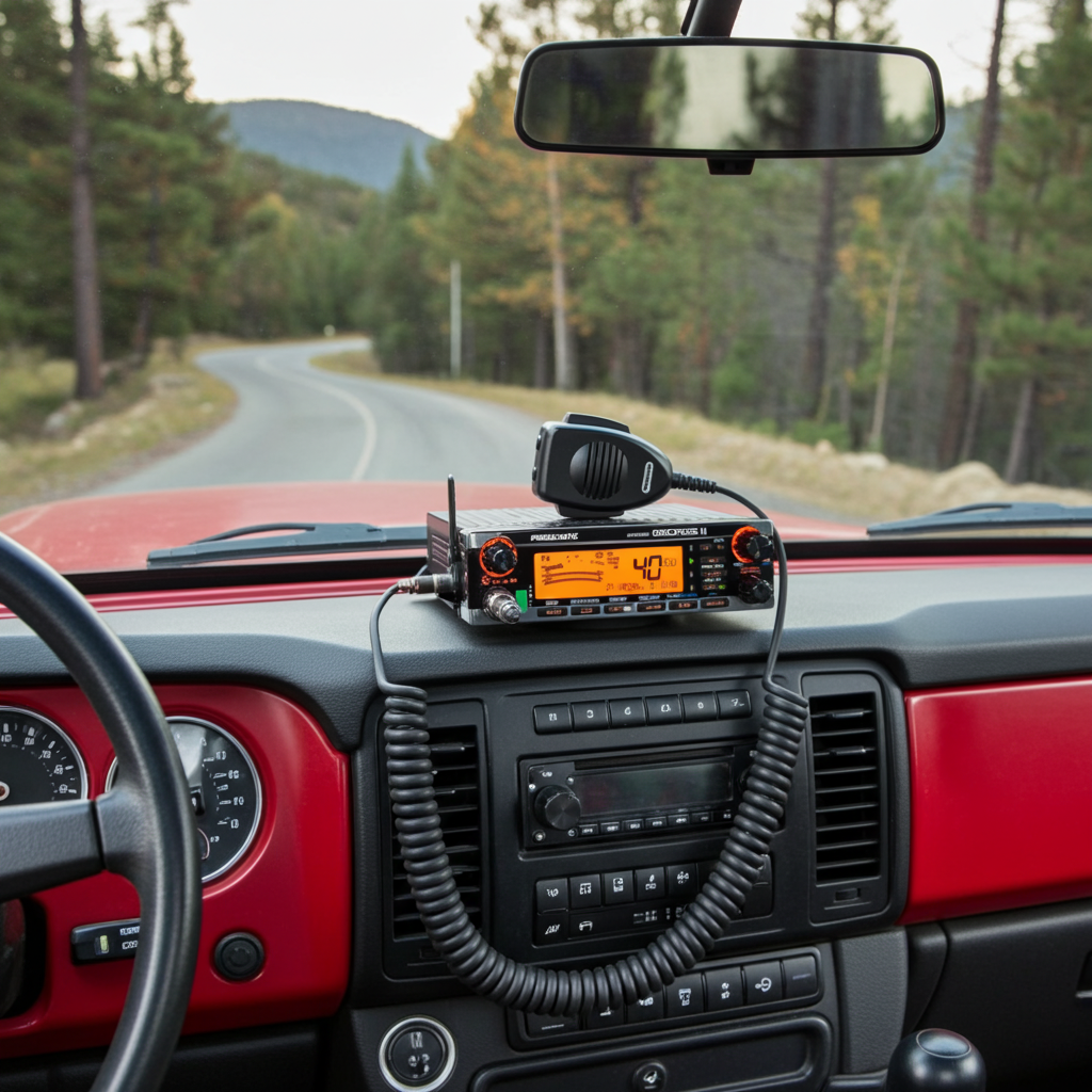 President George II CB Radio – Compact, Multi-Standard AM/FM