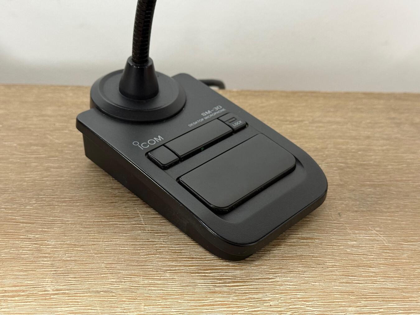 【美品】ICOM SM-30 デスクトップ マイクロフォン 楽天市場】sm-30 デスクトップマイクロホンの通販