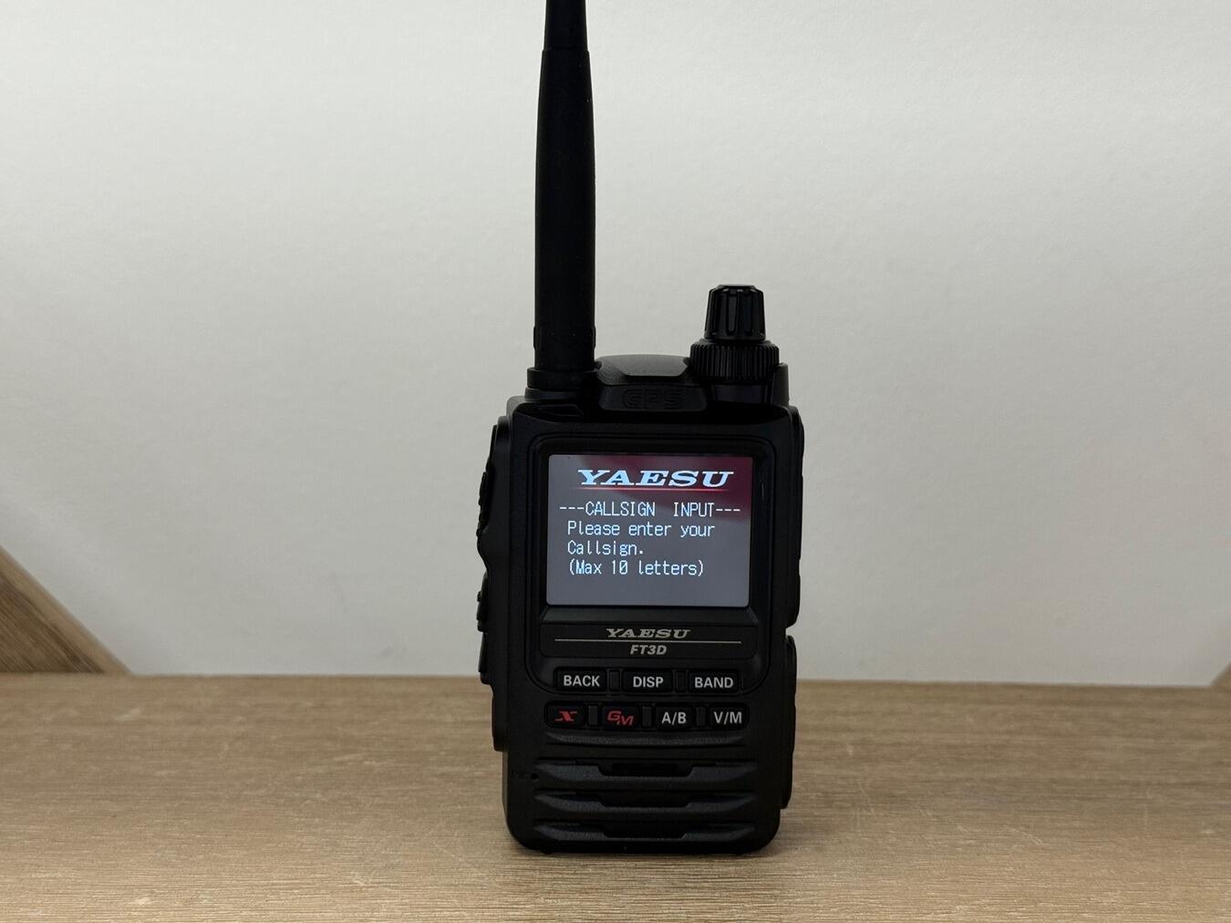 Second Hand Yaesu FT3DE Dual-Band C4FM Fusion Handheld | Radioworld