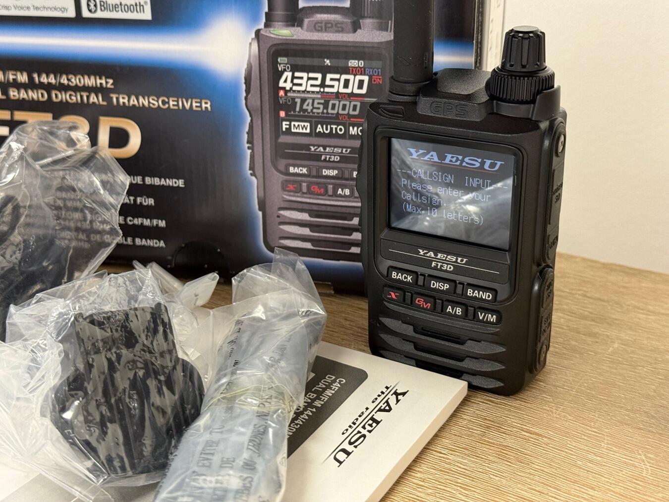 Second Hand Yaesu FT3DE Dual-Band C4FM Fusion Handheld | Radioworld