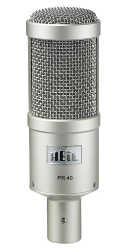 Heil Sound PR-40 Champagne microphone front view