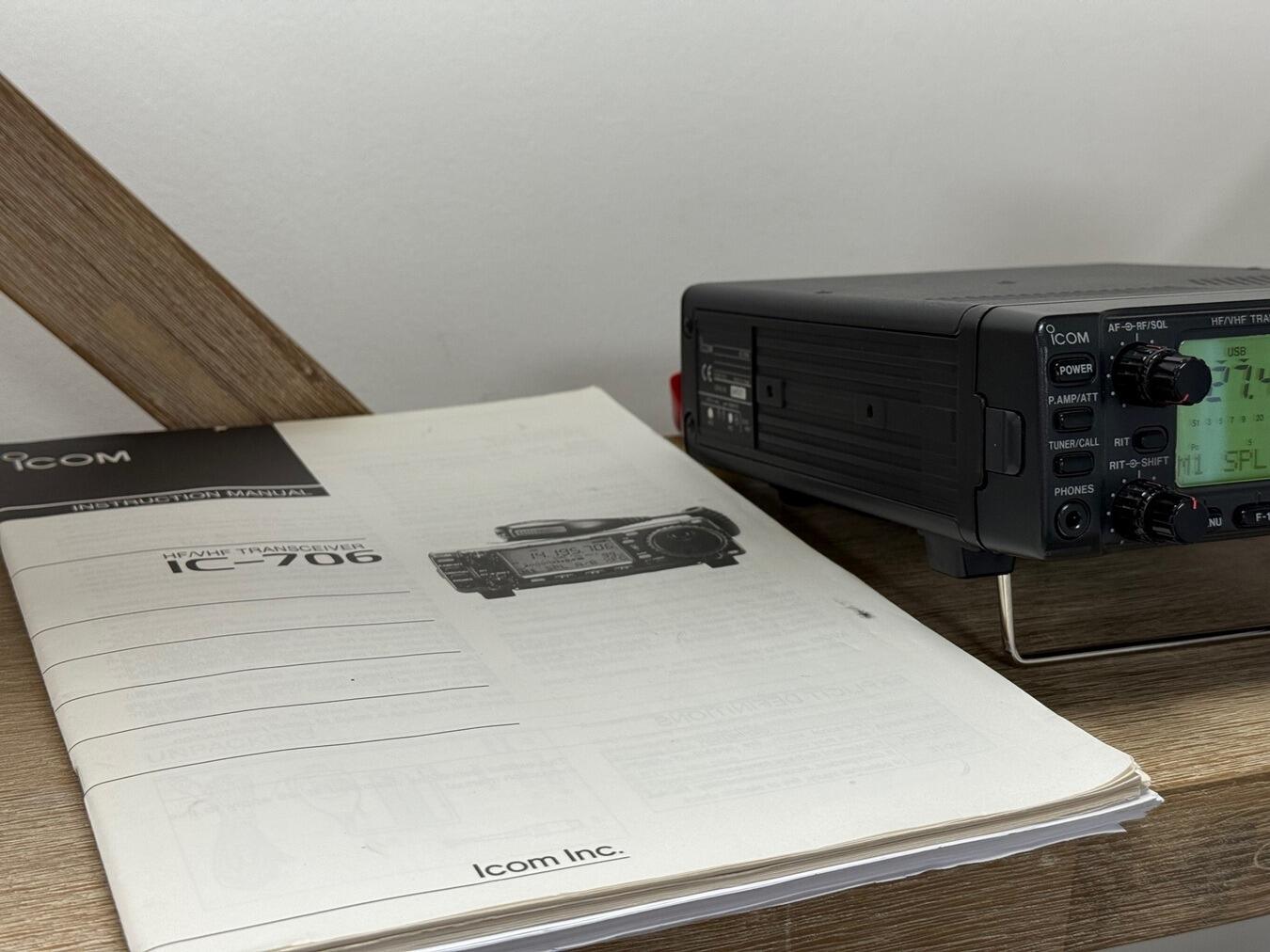 Second Hand Icom IC-706 HF Multimode Transceiver Widebanded