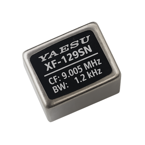 YAESU XF-129SN crystal filter for SSB narrow applications, 8.900MHz center frequency, 1.2kHz bandwidth, compatible with Yaesu FTDX-101D transceiver