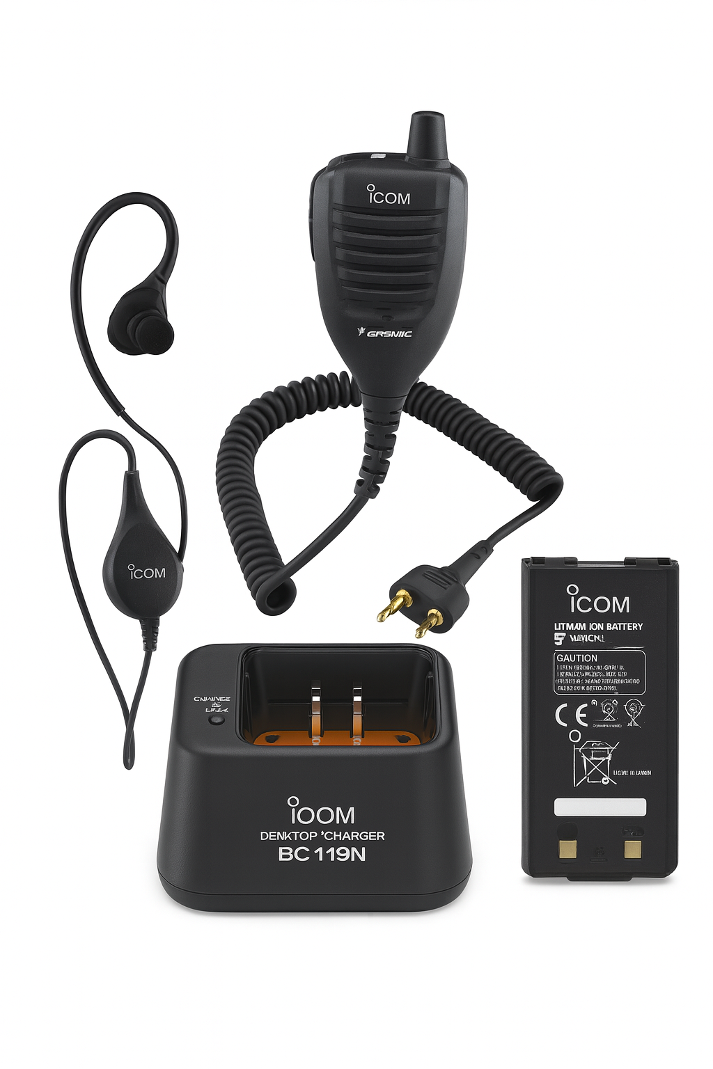 Icom Walkie Talkie Accessories | Handheld Radio Parts | Radioworld UK
