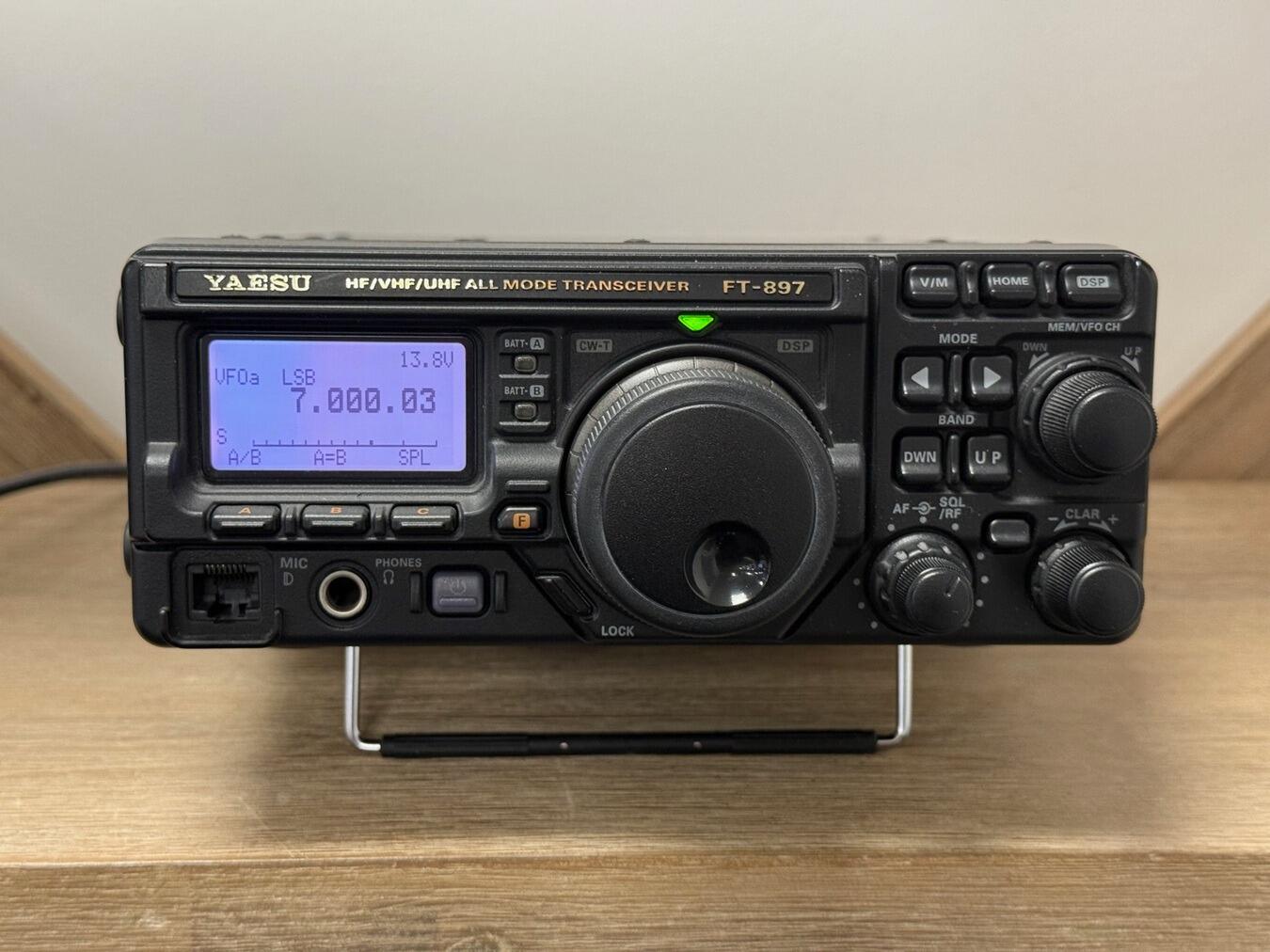 Second Hand Yaesu FT-897D HF/VHF/UHF Transceiver | Radioworld UK