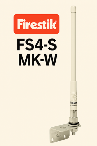 Firestik 4ft CB Antenna Kit White – Mount & Cable | Radioworld UK