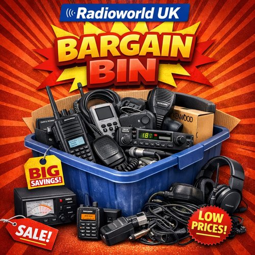Radioworld UK Bargain Bin promotional image