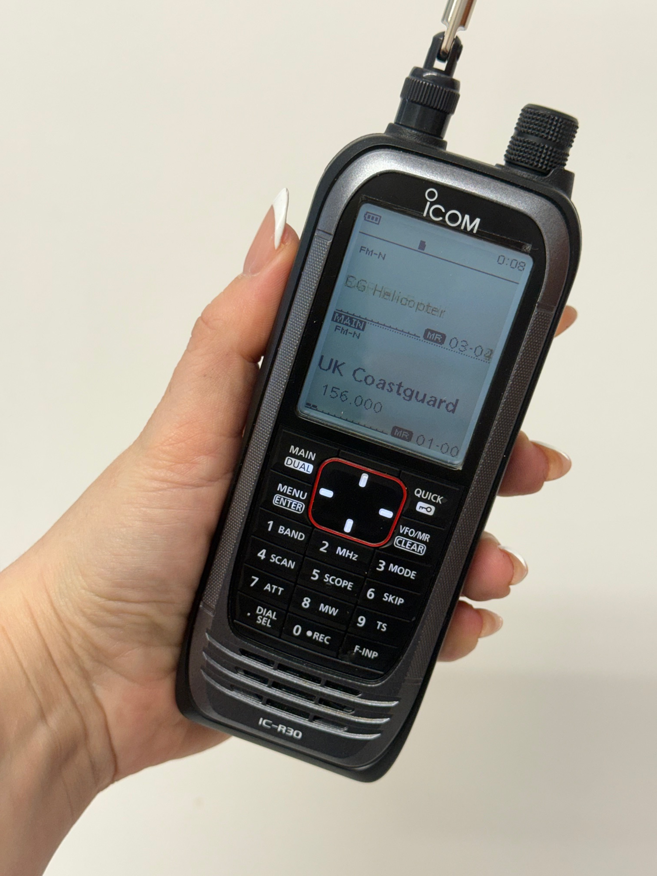 その他 ICOM IC-R30 ICOM IC-R30 RECEPTOR SCANNER