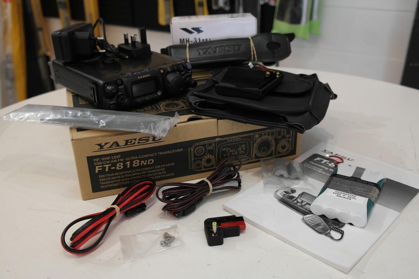 Second Hand Yaesu FT-818ND QRP Portable Multimode Transceiver