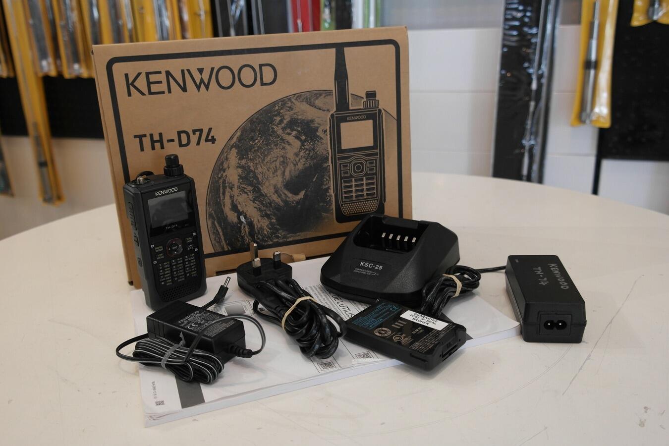 Second Hand Kenwood TH-D74E Dual Band D-STAR Handheld | Radioworld UK