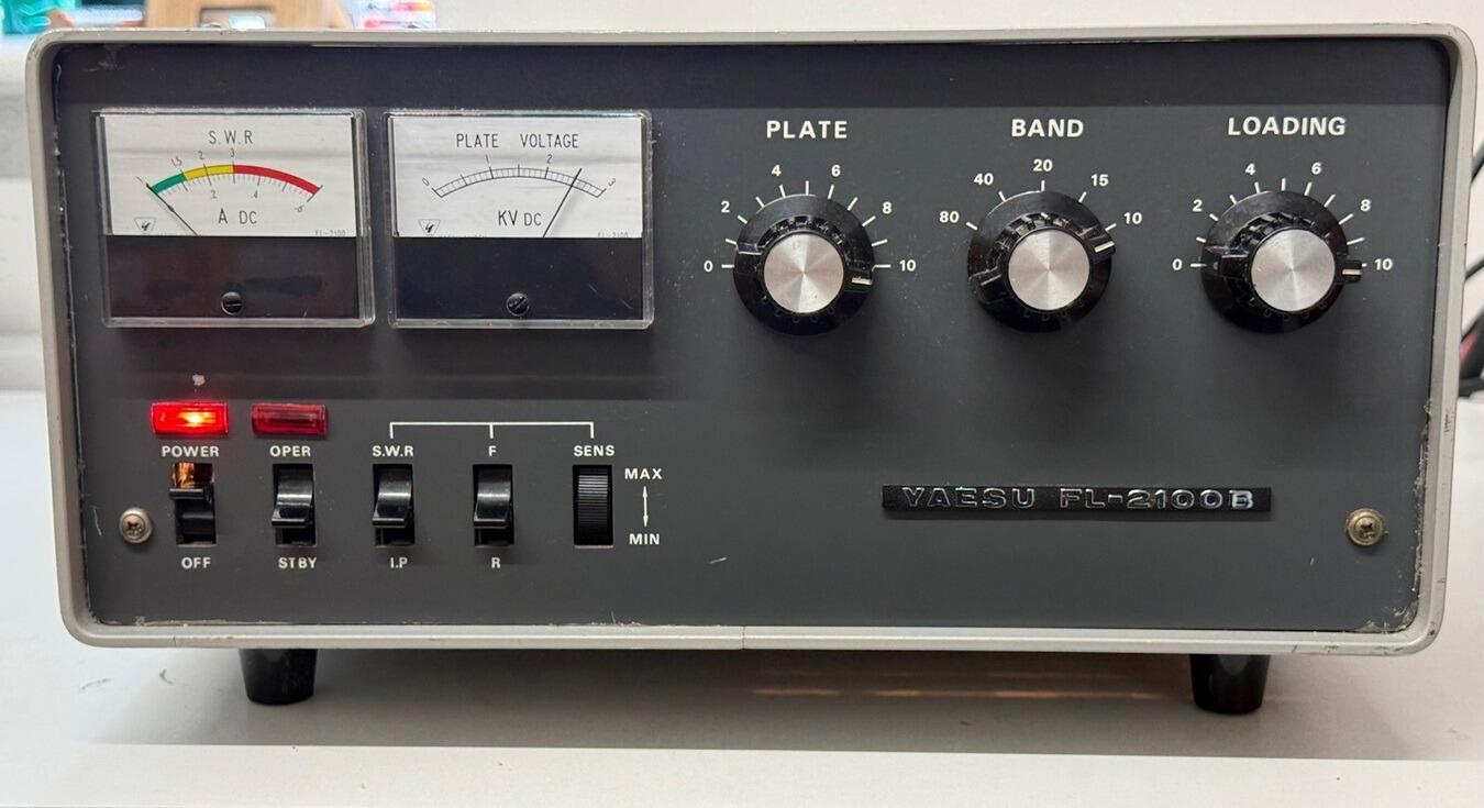 Yaesu FL-2100B アマチュア無線リニアアンプ Second Hand Yaesu FL‑2100B HF Linear Amplifier – All‑Mode