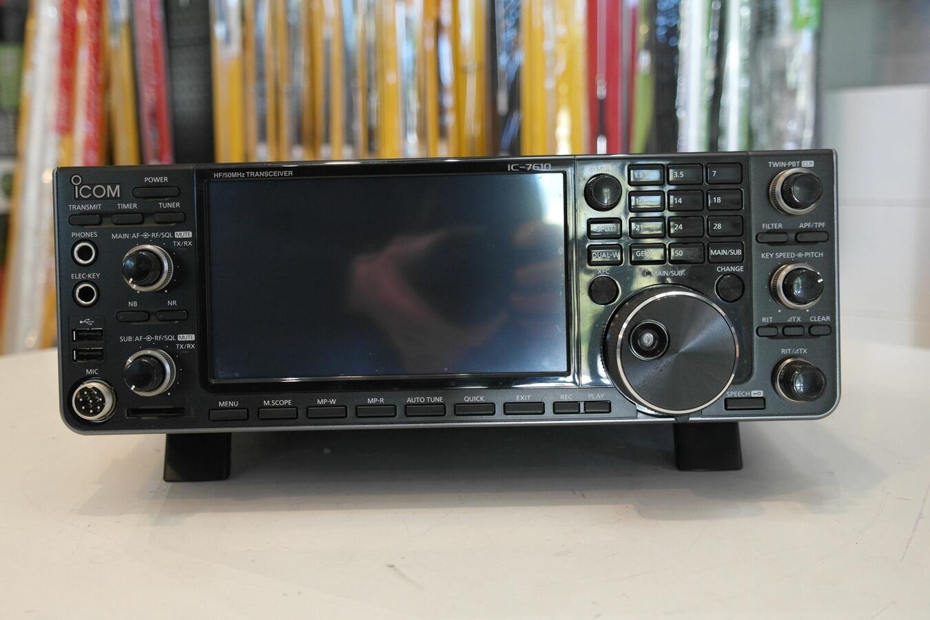 ICOM IC-7610 100W (美品) Second Hand Icom IC-7610 HF/50MHz SDR Transceiver | Radioworld UK