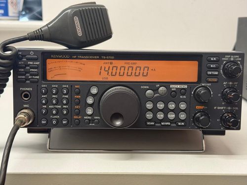 KENWOODts570M中古品 Second Hand Kenwood TS‑570D / GE HF Transceiver | Radioworld UK