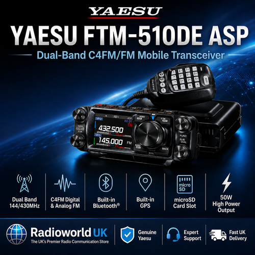 Yaesu UK dual-band radio transceiver - Radioworld UK