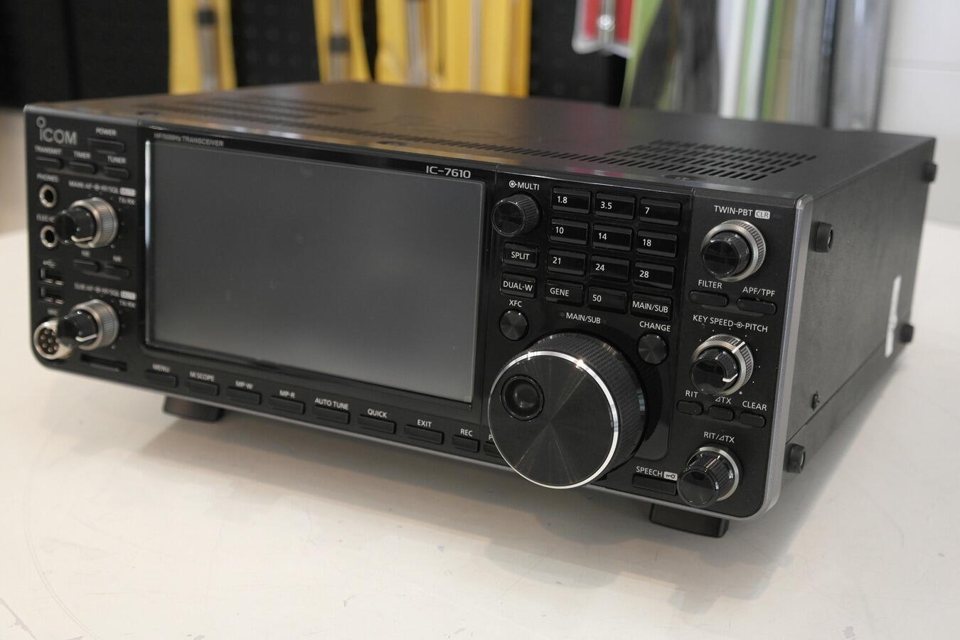 Second Hand Icom IC-7610 HF/50MHz SDR Transceiver | Radioworld UK