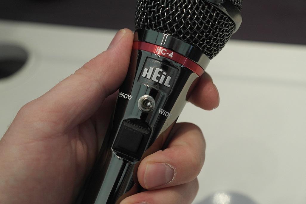 Second Hand HM10 Heil Hand Microphone with HC4 insert