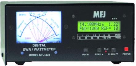 MFJ-828 SWR/Wattmeter/Frequency Counter.
