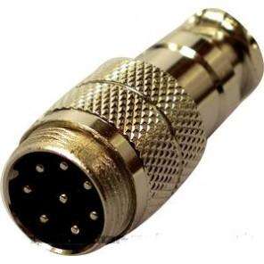 In-line mic plug 8-pin (in housing)