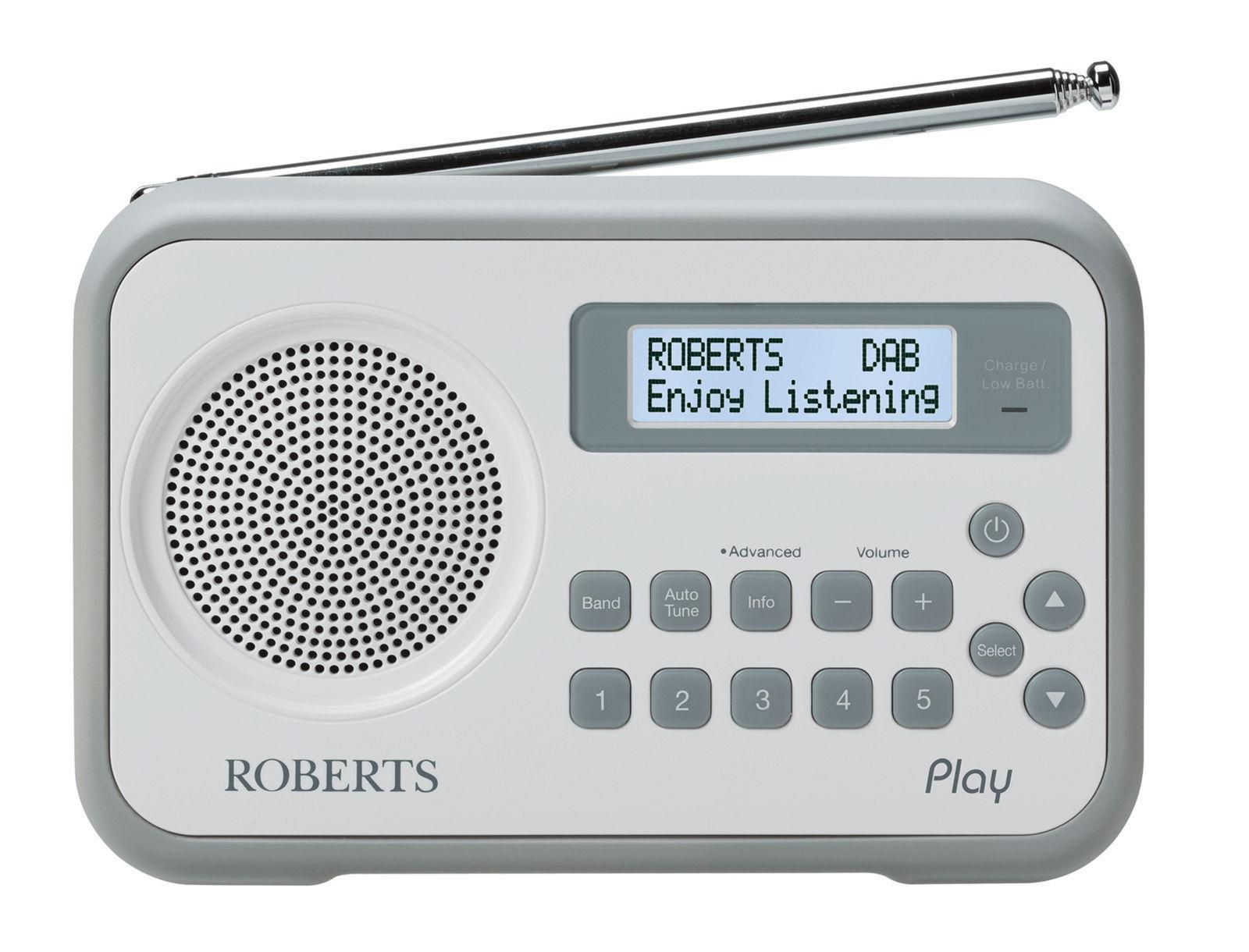 Roberts white radio