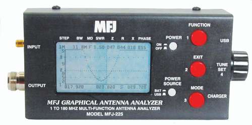 Mfj-225 Antenna analyzer.