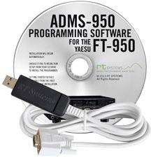 ADMS-950 Programming Software and USB-63 for the Yaesu FT-950