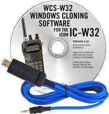 Icom ic-w32 programming software and usb-29a cable
