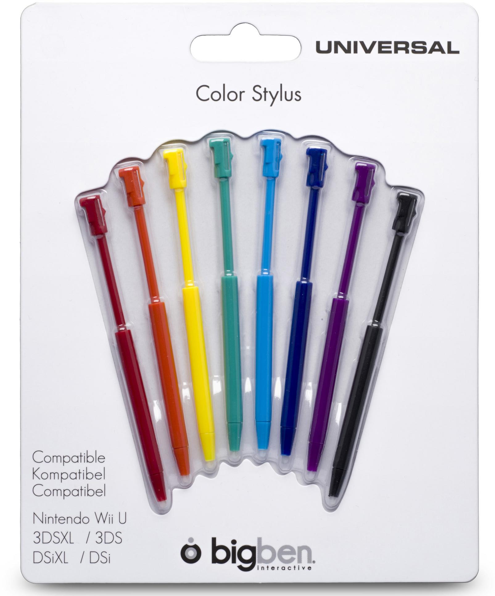 Nintendo Wii U Colour Stylus Pack of 8 - radioworld