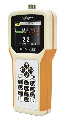 Rigexpert aa-35 zoom self-calibrating analyzer - 60 khz to 35 mhz,