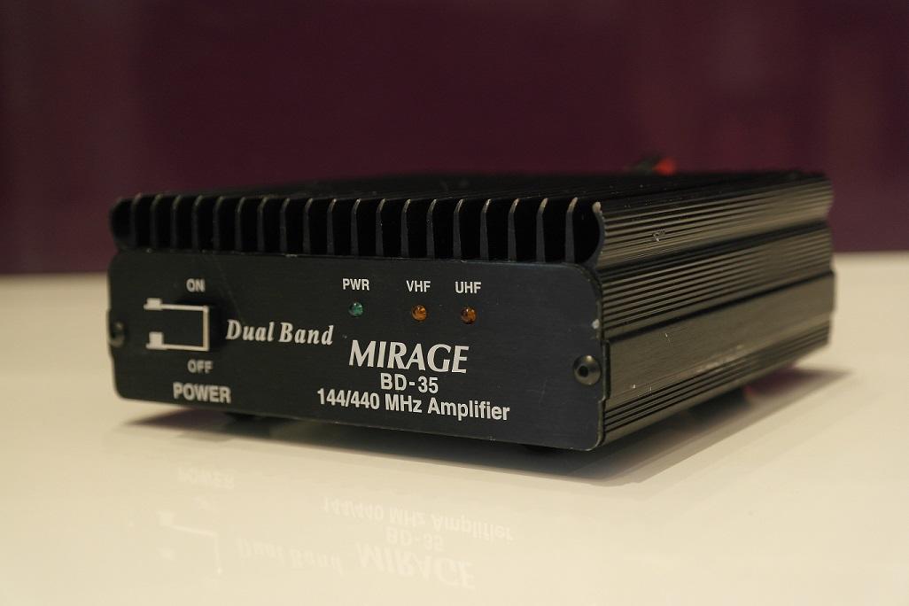 Ampli Puissance VHF FM SSB CW Amplificateur Linéaire VHF Mirage B-5018-G 2m (144-148 MHz) 50W In / 160W Out - Occasion Fil Enceinte