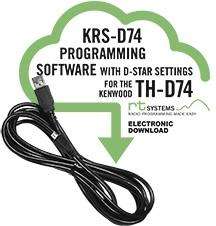 KRS-D74 PROGRAMMING SOFTWARE AND RT-49 CABLE