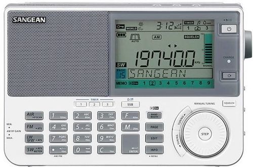 Sangean ats-909x2 white the ultimate fm , sw , mw, lw, air , multi-band receiver