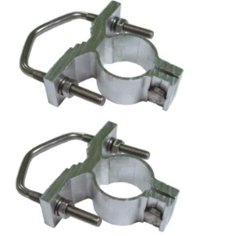 Sirio FT‑5 Fixing Bracket Pair – 32mm Antenna Clamp, 35–54mm Mast Mount
