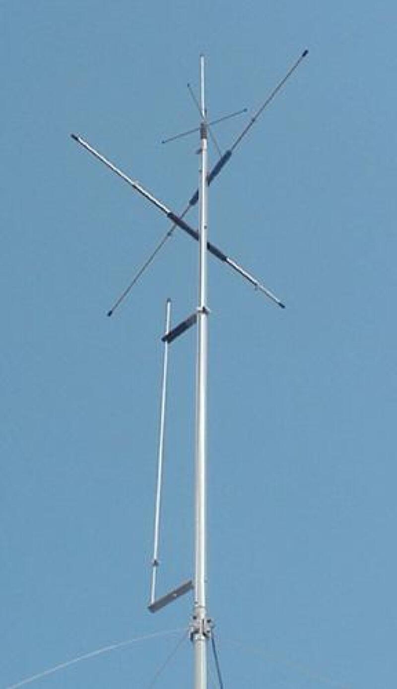 Cushcraft MA6V is a 6-band HF vertical antenna designed for amateur ...