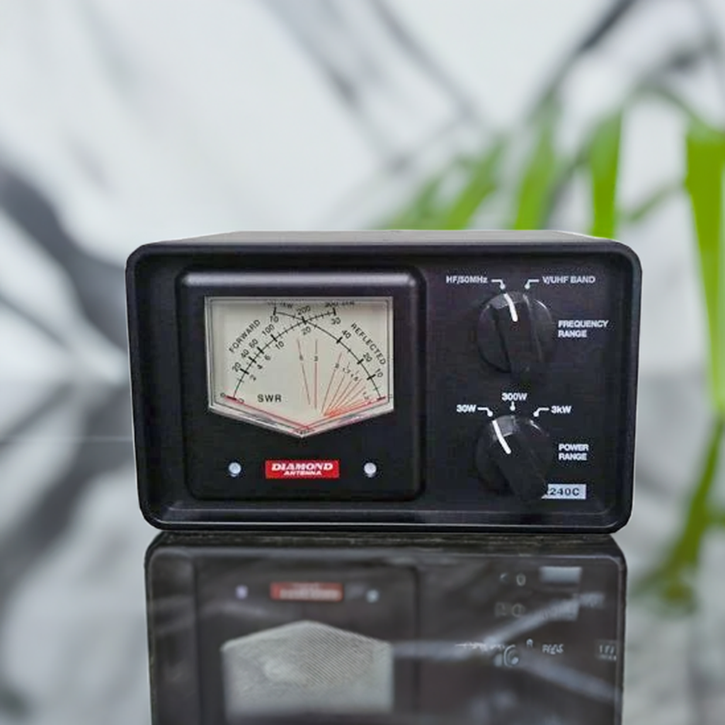 Diamond SX-240C- 1.8-54MHz & 144-470MHz X Needle 30W/300W