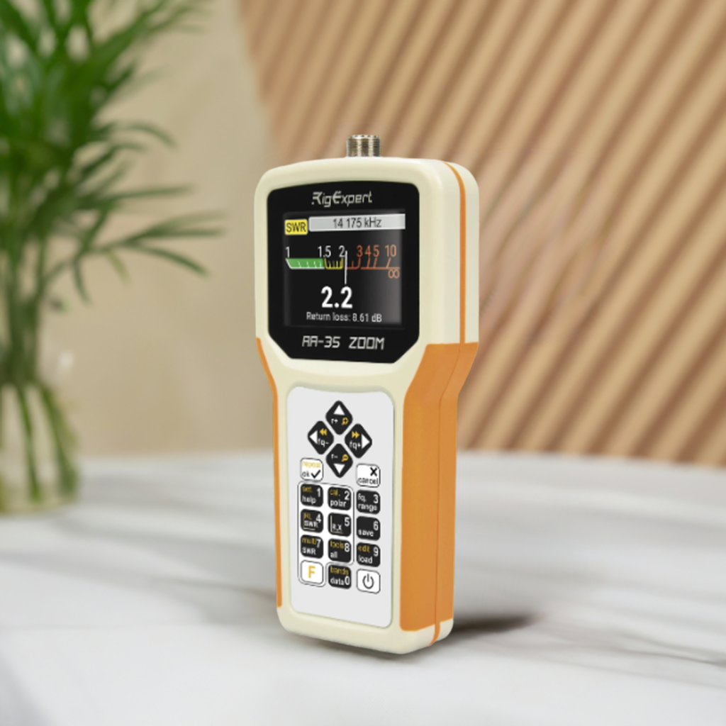 Rigexpert aa-35 zoom analyzer: frequency range: 0.06 to 35 mhz at