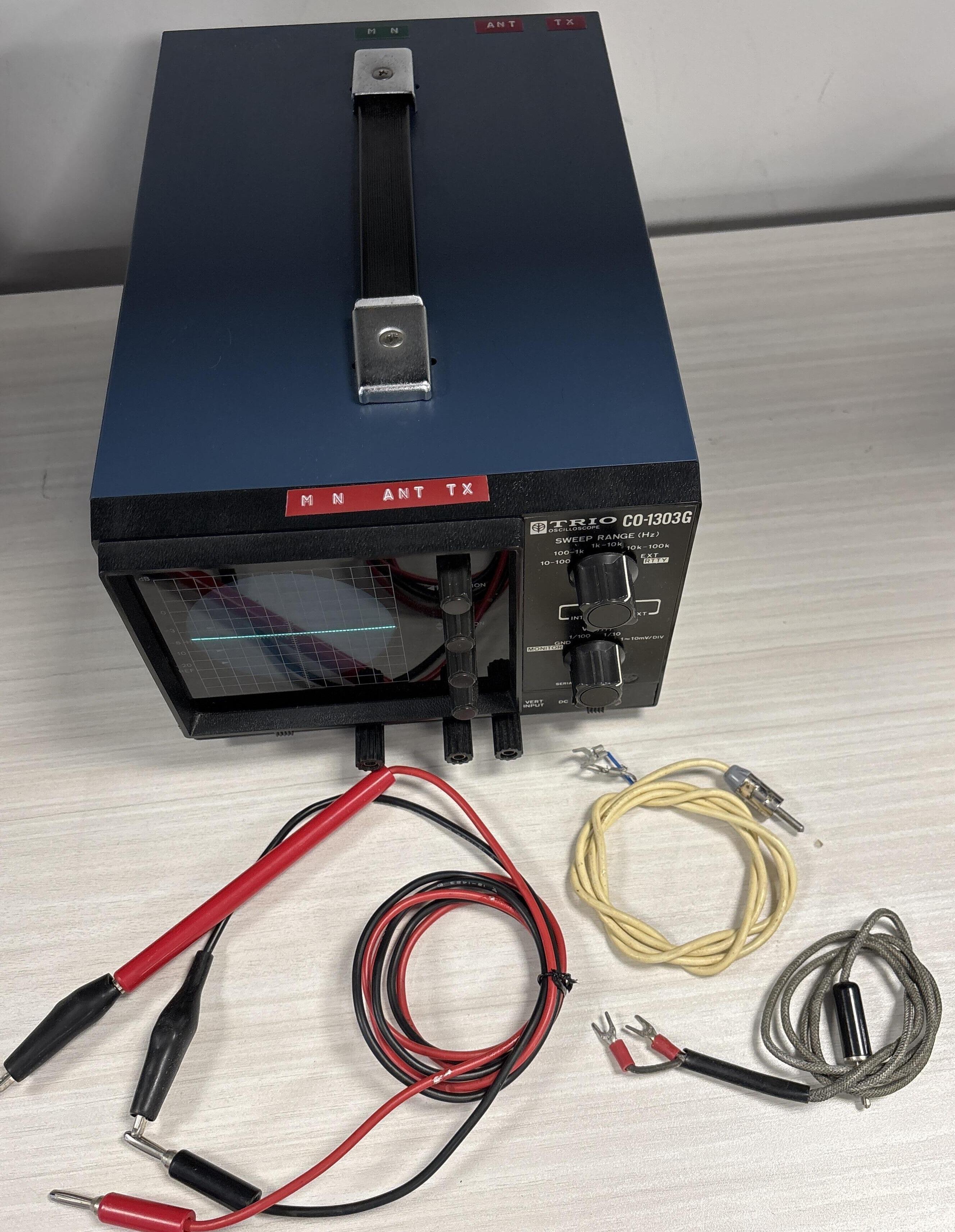 Sony -WF1000XM5ワイヤレスノイズキャンセリングステレオヘッドセット Second Hand Trio CO-1302G 10Hz - 100 kHz Oscilloscope - Radioworld UK