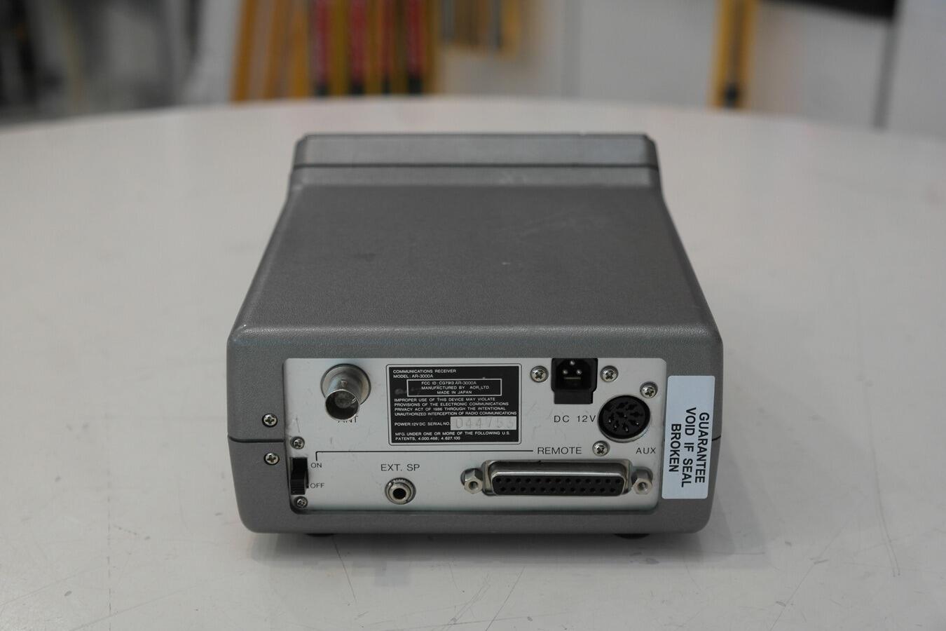 Second Hand AOR AR-3000A Wideband Desktop Receiver | Radioworld UK