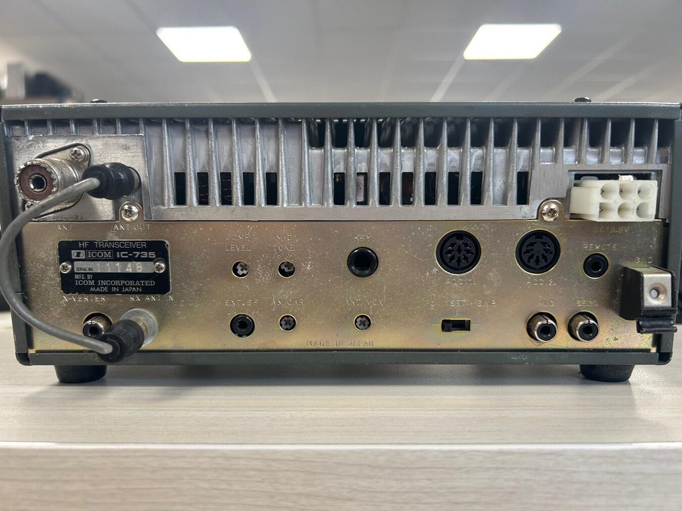 Second Hand Icom IC-735 HF All Mode Transceiver 160–10m