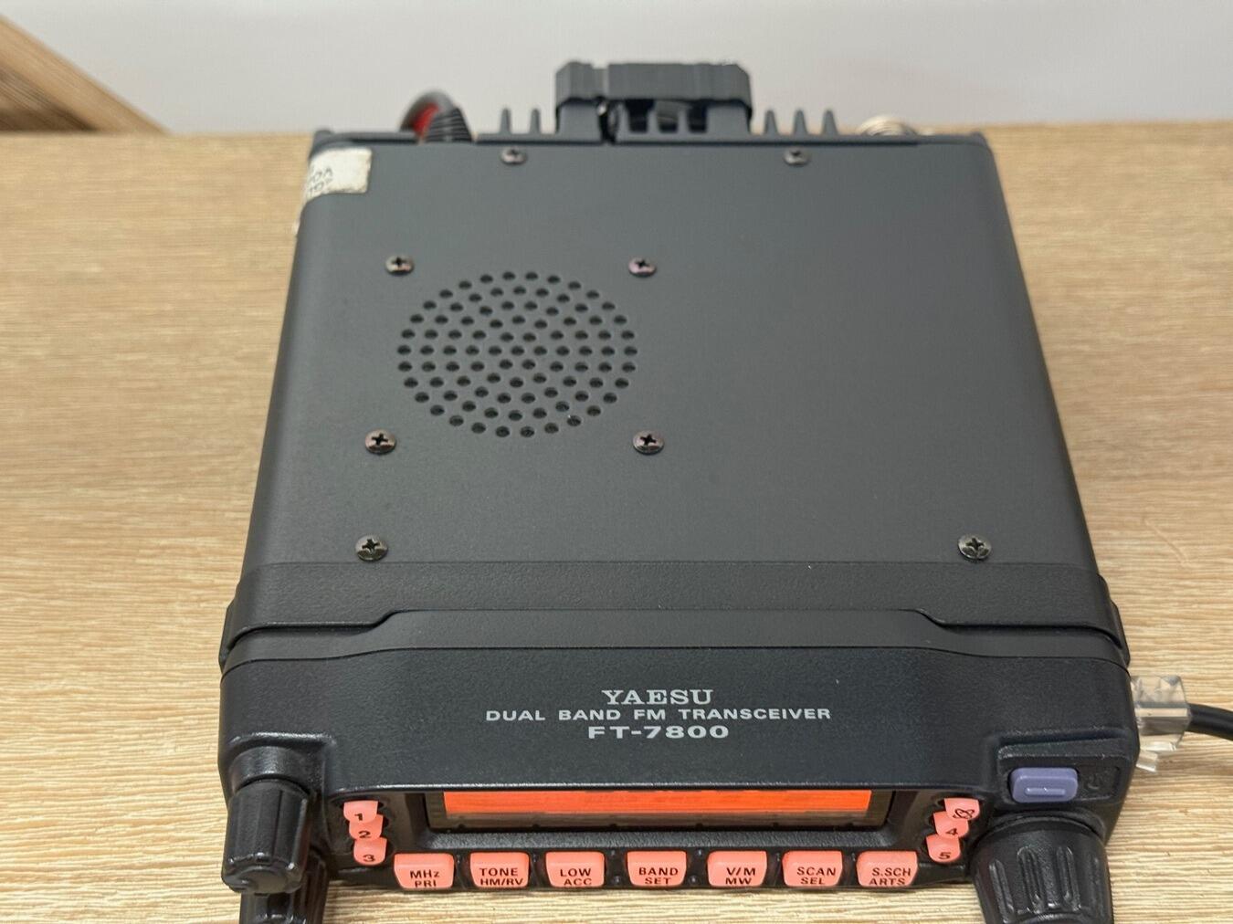 STANDARD FT-7800 144/430 20W　(USED) Yaesu FT-7800R 144/430MHz Dual Band FM Transceiver High