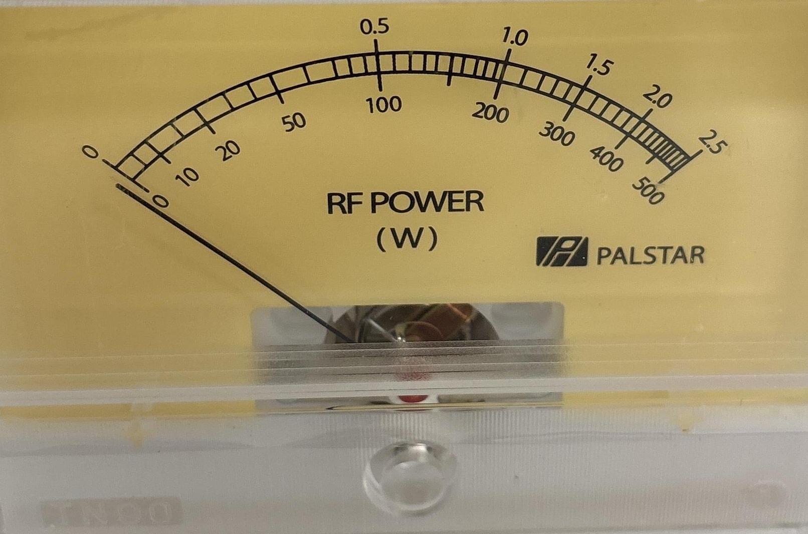 Ham radio dummy load power meter – Palstar DL2K