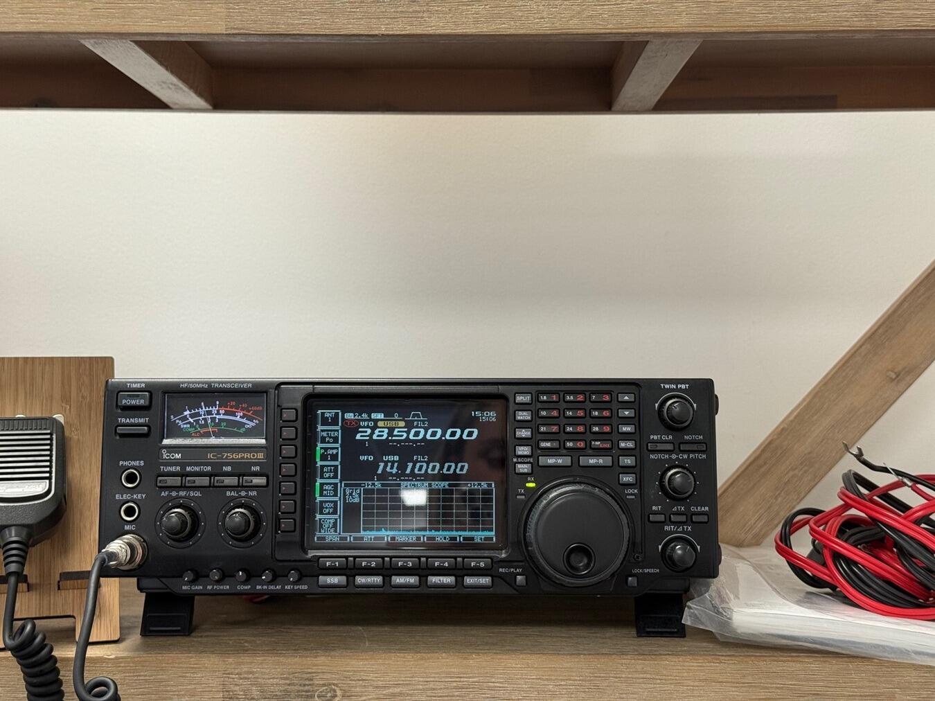 Second Hand Icom IC-756PROIII HF/50MHz Transceiver – High