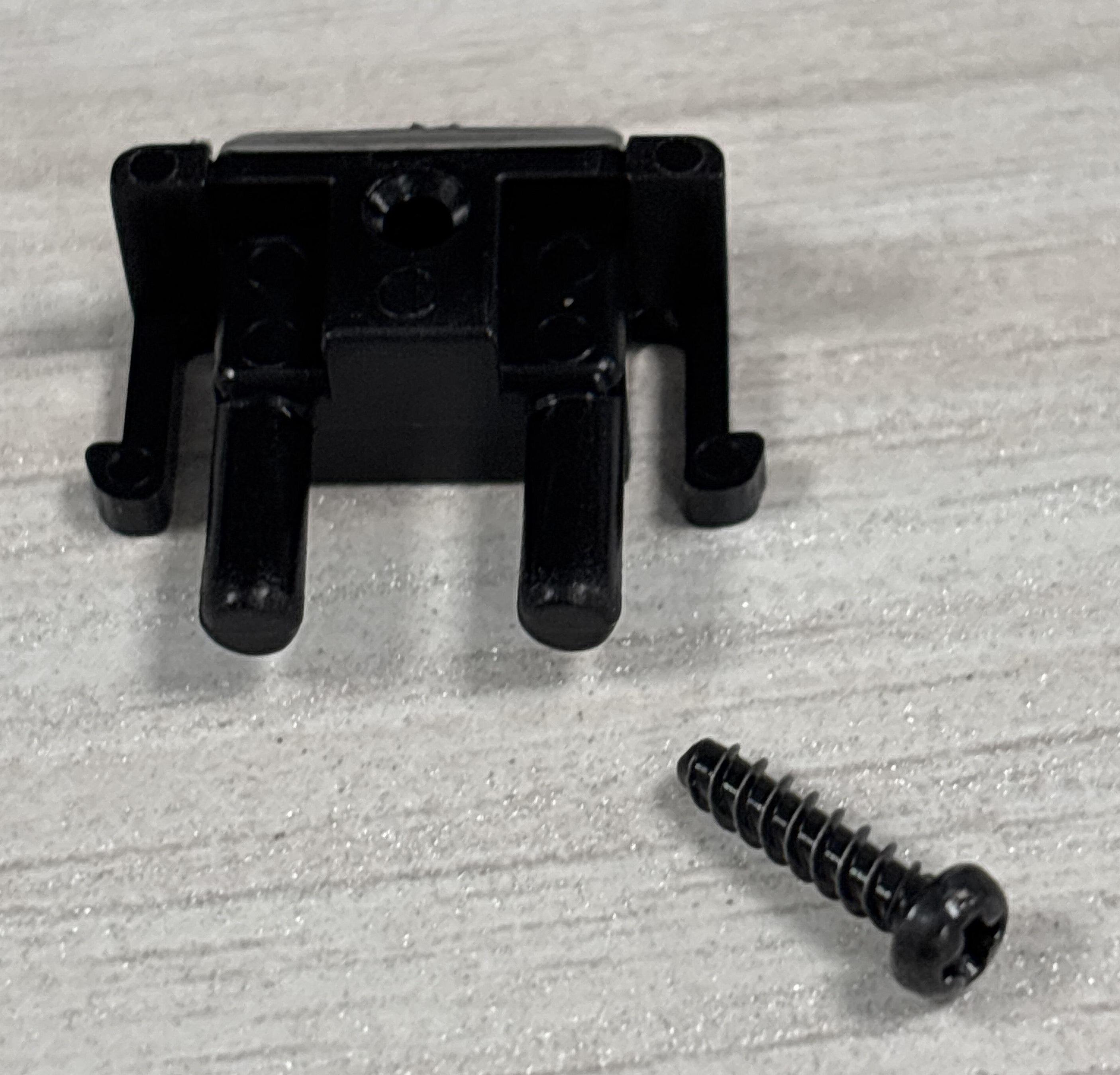 Genuine Yaesu U9900112 Taptite screw (M2x8B) bundled with retaining clip, designed for FT-817