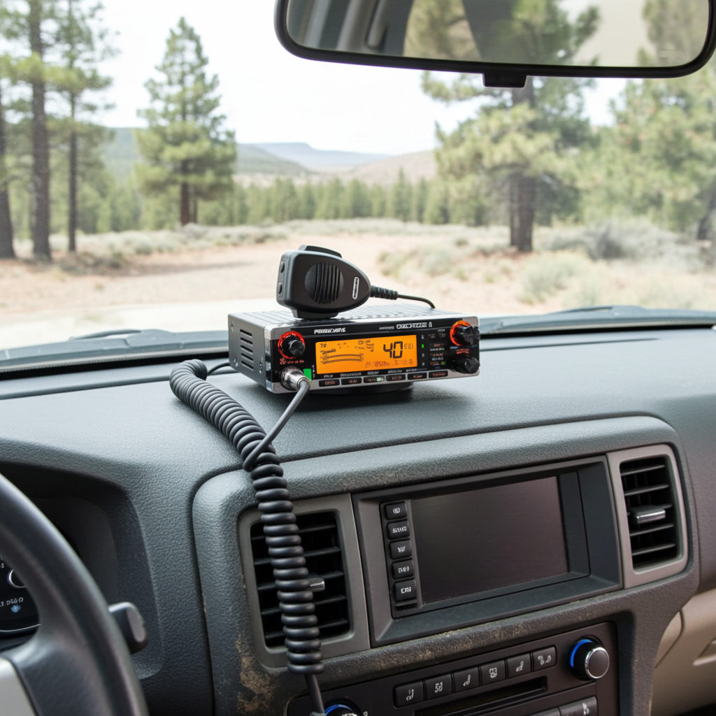 President George II CB Radio – Compact, Multi-Standard AM/FM