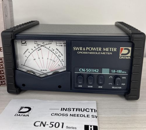 NO.09 ④/ Hansen SWR& POWER METER / 中古品 まあまあ綺麗 動作未確認 中古品 Second Hand Hansen FS500H 1.8-60MHz Power SWR Meter