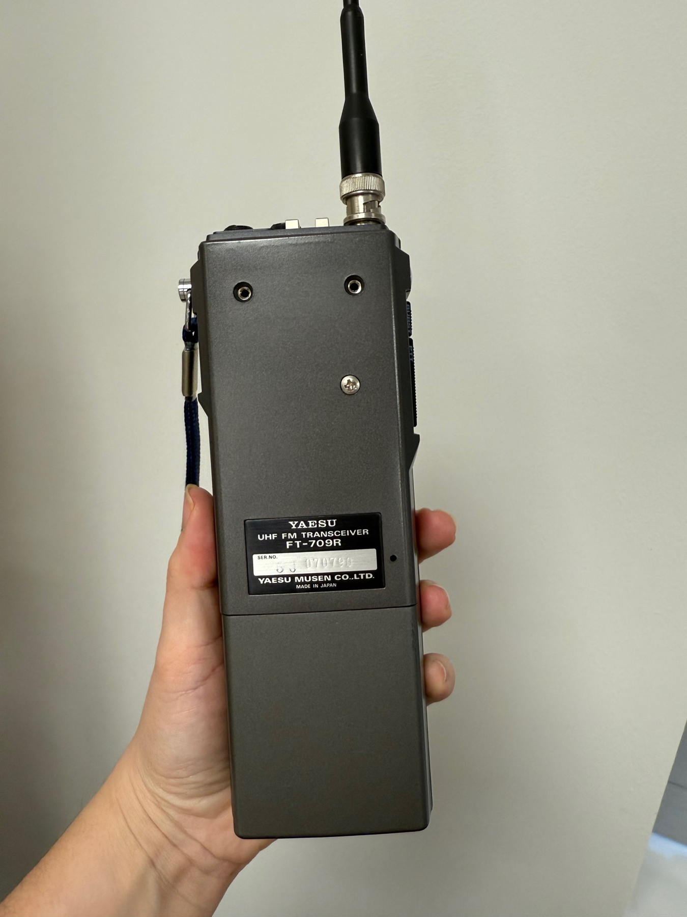 Yaesu FT-709R Used – 70cm UHF FM Handie Talkie Transceiver