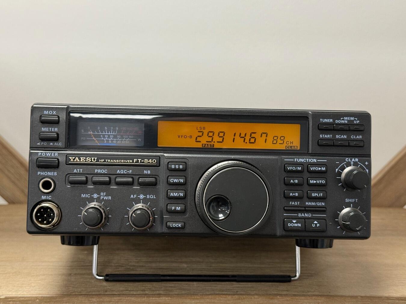 Second Hand Yaesu FT-840 HF Transceiver – Widebanded