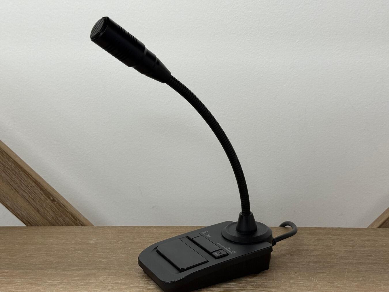 Second Hand Icom SM-30 Desktop Microphone - Radioworld UK