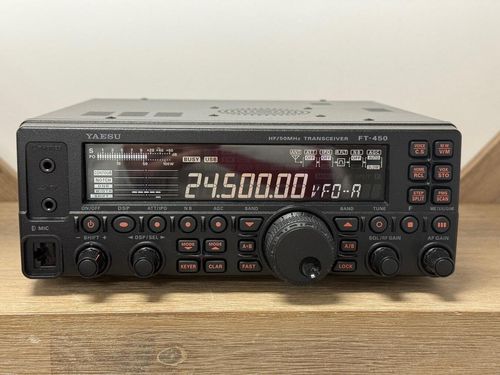 Used Yaesu FT-450D HF/6m Transceiver with ATU – Radioworld UK