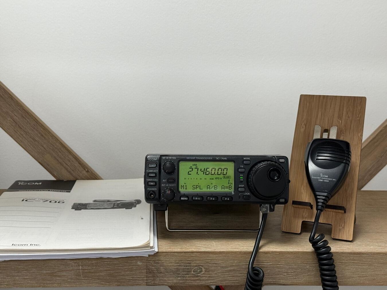Second Hand Icom IC-706 HF Multimode Transceiver Widebanded